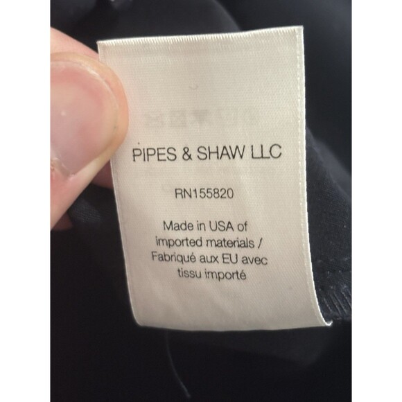 Veronica Beard Scuba Pants Womens 4 Slim Fit Stretch Navy Blue Zip Back USA - Picture 7 of 8